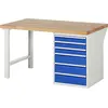 Image de RAU 03-7515A1-159B4S.11 Série 7000 Modèle 7515 Établi Gris/bleu