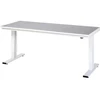 Image de Établi adlatus RAU 300 réglable en hauteur électriquement Plateau linoléum/universel 2000 mm x 800 mm