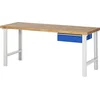 Image de RAU Établi   Boîte de construction construction, 1 pièce, gris clair/enzianblau, 03 Serie 7000 7001 A1 207b4s.11