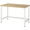 Image de Table de travail Rau hêtre plateau massif LxPxH 1250x800x825 mm