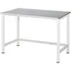 Image de Rau table de travail plaque de recouvrement en tôle d'acier LxPxH 1250x800x825 mm