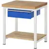 Image de Établi Rau modèle 8001 avec étagère LxPxH 750x700x840mm