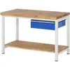 Image de Rau établi modèle 8001 avec étagère LxPxH 1250x700x840mm