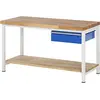 Image de RAU 03-8001A7-157B4S.11 Série 8000 Modèle 8001A7 Établi Gris/bleu