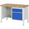 Image de RAU 03-8451A2-127B4S.11 Série 8000 Modèle 8451 Établi Gris/bleu