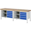 Image de Établi Rau modèle 8463, L 2500 x P 700 x H 840mm