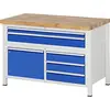 Image de RAU 03-8922A2-127B4S.11 Série 8000 Modèle 8922 Établi Gris/bleu