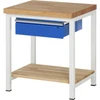 Image de Établi Rau modèle 8001 avec tablette LxPxH 750x900x840mm