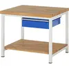 Image de RAU 03-8001A7-109B4S.11 Série 8000 Modèle 8001A7 Établi Gris/bleu