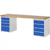 Image de Établi Rau modèle 7820, L 2500 x P 700 x H 840mm