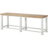 Image de RAU Cosmetics 03-SLW-257B5S.12 Banc de Travail Lourd, 2500mm x 850mm x 700mm