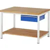 Image de RAU 03-8001A7-129B4S.11 Série 8000 Modèle 8001A7 Établi Gris/bleu