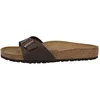 Image de Birkenstock 040393 Madrid dark brown, Birko Flor Homme Brown EU 41