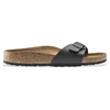 Image de Birkenstock pour homme. 40791 Sandales Madrid (Ajustement Régulier) noir (46), Plat, Aucun, Casuel