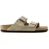 Image de Sandales Arizona SFB Cuir Suede - Collection Adulte - BIRKENSTOCK Taupe 36
