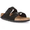 Image de Birkenstock 951323 Arizona SFB black, Suede Leather Homme Black EU 36