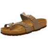 Image de Birkenstock 071071 Mayari stone, Birkibuc Femme Stone EU 41
