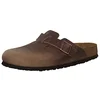 Image de Birkenstock 960813 Boston Tabacco Brown, Oiled Leather Homme Brown EU 45