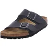 Image de Birkenstock 552113 Arizona black, Oiled Leather Homme Black EU 37