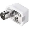 Image de Goobay CS 1002 connecteur de fils RCA Blanc - Connecteurs de fils (RCA, Blanc, 1 pièce(s))