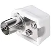 Image de Goobay CK 1002 connecteur de fils RCA Blanc - Connecteurs de fils (RCA, Blanc, 1 pièce(s))