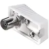 Image de Tecline IEC_169-2 Connector connecteur coaxial BNC 1 pièce(s) - Connecteurs coaxiaux (BNC, IEC_169-2, Mâle, 90°, Blanc, 1 pièce(s))