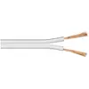 Image de Wentronic 10m 2x 0.75mm Câble pour enceinte - Blanc