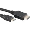 Image de High Speed HDMI avec Câble Ethernet, Doré, Noir, 3m Longueur de Câble, 6mm Diamètre