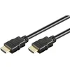 Image de Goobay 34276 Câble High Speed HDMI  avec Ethernet Doré - Connecteur standard HDMI  (type A) > Connecteur standard HDMI  (type A)
