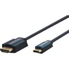 Image de Clicktronic Câble USB-C/HDMI (Mâle/Mâle) - 3 m - Câble USB-C vers HDMI avec Blindage - 3 mètres (Catégorie : Câbles et adaptateurs HDMI)