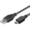 Image de Wentronic Câble USB 5 broches Fiche A vers B-Mini 1,8m (Import Allemagne)