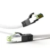 Image de goobay 55125 Câble patch RJ45, Cat 8.1, câble réseau, Ethernet, câble Playstation, câble Xbox, câble LAN, DSL, Highspeed, connecteur RJ45, blanc, 2 mètres