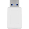 Image de 55225 changeur de genre de câble USB-C USB 3.0 (type A) Blanc, Adaptateur