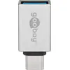 Image de GOOBAY Lot de 5 Adaptateurs OTG USB-C Mâle   USB-A Femelle Argent