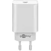 Image de goobay 61754 Chargeur USB-C 45W / Chargeur Rapide PD/Chargeur Rapide Type C/pour câble Charge Samsung S22 S21 iPhone 14 / Chargeur de téléphone Portable/Blanc