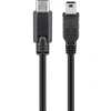 Image de 67989 câble USB 0,5 m USB 2.0 Mini-USB B USB C Noir, Adaptateur