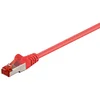 Image de CAT 6 Câble de Liaison, S/FTP (PiMF), Rouge, 2m Longueur de Câble
