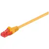 Image de CAT 6 Câble de Liaison, U/UTP, Jaune, 2m Longueur de Câble