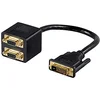 Image de Goobay 68737 Connecteur DVI/SVGA, Doré, 0.32m Longueur