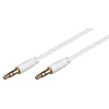 Image de Goobay Câble de connexion pour 69114 Jack, 3 m Blanc