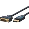 Image de Clicktronic 70728 Casual Câble Adaptateur de Display Port/DVI, 1m Longueur