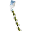 Image de goobay 74338 Câble patch slim/ultra flexible RJ45 CAT 6A U/FTP CU/Câble Ethernet fin avec connecteurs courts / 10 Gbit/s LSZH - Protection anti-torsion - Blanc - 5 m