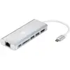 Image de 76788 hub & concentrateur USB Type-C 5000 Mbit/s Argent, Adaptateur