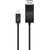 Image de 79295 câble vidéo et adaptateur 1,2 m USB Type-C DisplayPort Noir