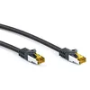 Image de goobay RJ-45 CAT7 2m câble de réseau Noir S/FTP (S-STP)