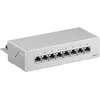Image de Goobay 93047 CAT 6 Mini/Bureau Panneau 8 Port