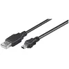 Image de Goobay 93228 Câble Hi-Speed USB 2.0, Noir, Type B, 5 Broches, 0.15m Longueur