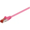 Image de CAT 6 Câble de Liaison, S/FTP (PiMF), Magenta, 2m Longueur