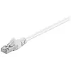 Image de Goobay 93499 CAT 5e Câble de Liaison, F/UTP, Blanc, 50m Longueur