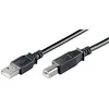 Image de Goobay 93597 Câble Hi-Speed USB 2.0, Noir, 3m Longueur
